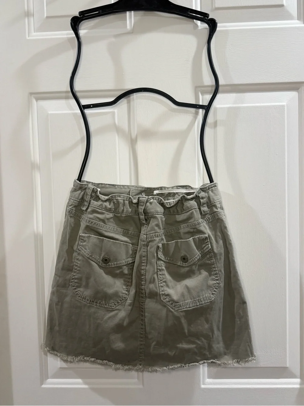 GAP Olive Green A-Line Mini Skirt